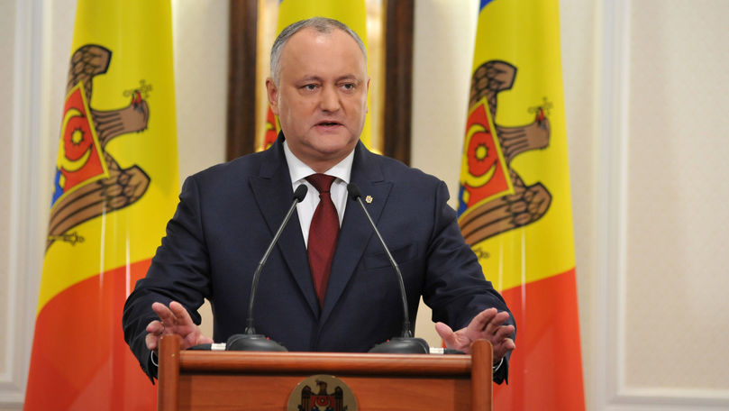 Dodon s-a pronunțat din nou pentru prietenia cu Estul și cu Vestul