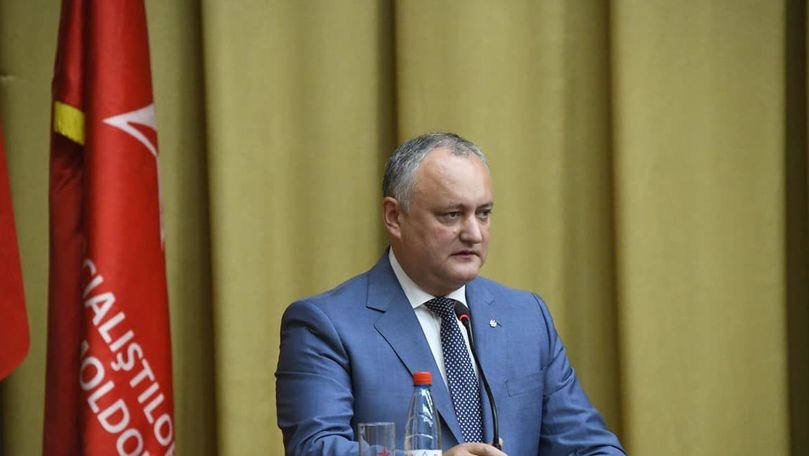 Dodon vrea menținerea majorității parlamentare pentru 4 ani