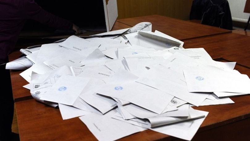 Alegeri în România: A început renumărarea voturilor din turul întâi