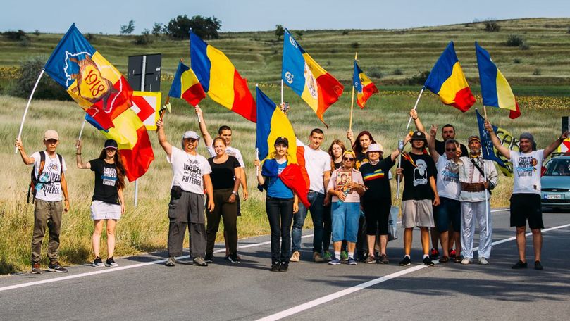 Unioniştii din România şi Moldova au ajuns astăzi la Iaşi