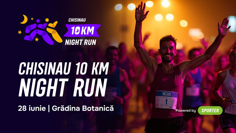 Rezidenții Utopia vin la Chisinau 10KM Night Run Ⓟ