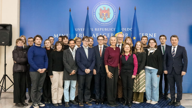 Un grup de studenți de la Universitatea din Oslo, în vizită la MAE