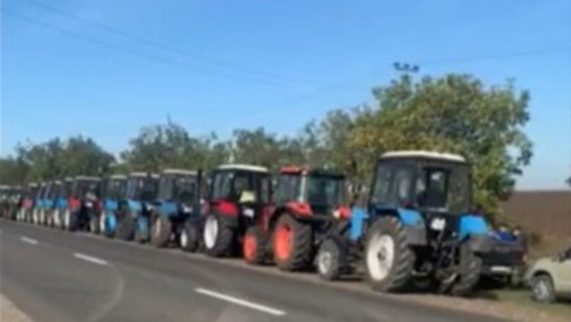 Agricultorii din Căușeni și Ștefan-Vodă au ieșit din nou să protesteze