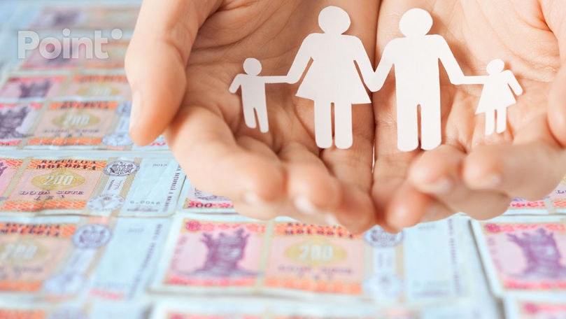 НКСС: Семьи с детьми в Молдове могут получать пять видов пособий.