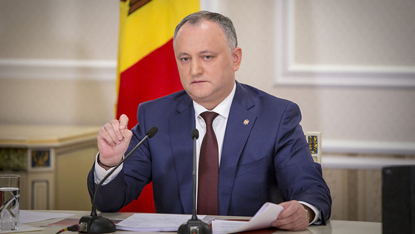 Додон: Закон о люстрации должен был быть принят еще летом 2019 года.