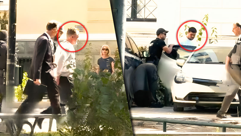 Încătușați și escortați: Primele imagini cu Plahotniuc și Țuțu în Grecia