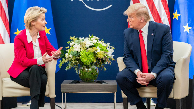 Ursula von der Leyen și Donald Trump au vorbit despre tarifele vamale