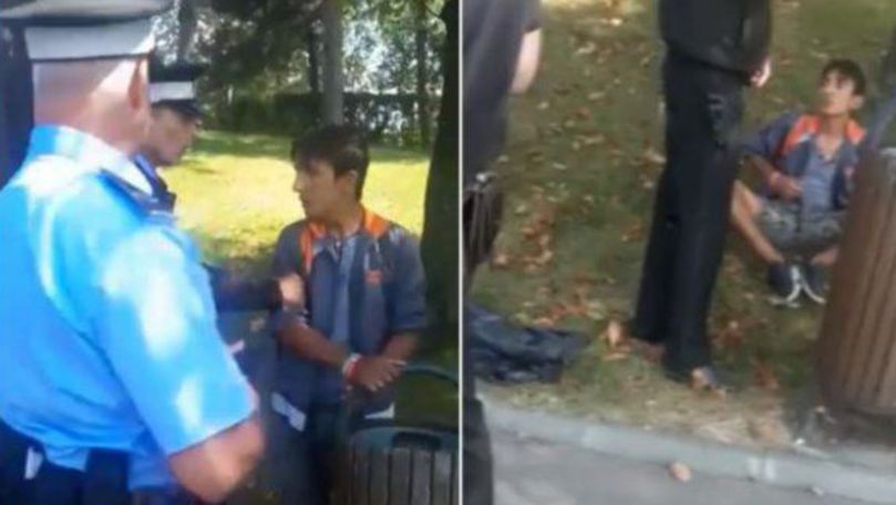 Ce a povestit polițistul român acuzat că a lovit un copil în parc