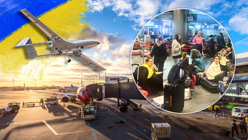 Haos pe aeroporturile din Moscova după atacuri majore cu drone