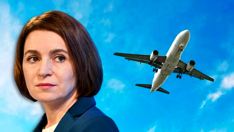 Maia Sandu, cel mai econom președinte din Europa la capitolul zboruri