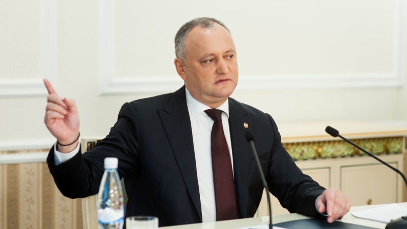 Igor Dodon, mesaj dur către FMI: Să nu ne învețe pe noi cum să trăim