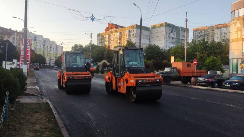Mai multe străzi din Capitală, reabilitate în ultima săptămână