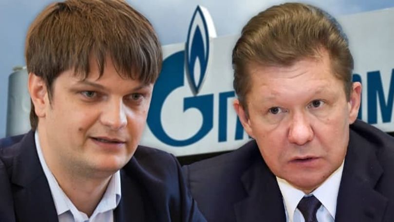 Министр Андрей Спыну провел телефонный разговор с председателем "Газпрома". Коллаж: Point.md