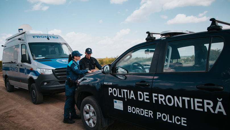 Acțiunile de protejare a graniței de către IGPF și FRONTEX continuă