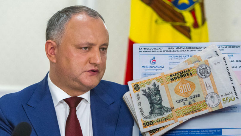 Igor Dodon, către cetățeni: Compensații nu sunt și nici nu vor fi