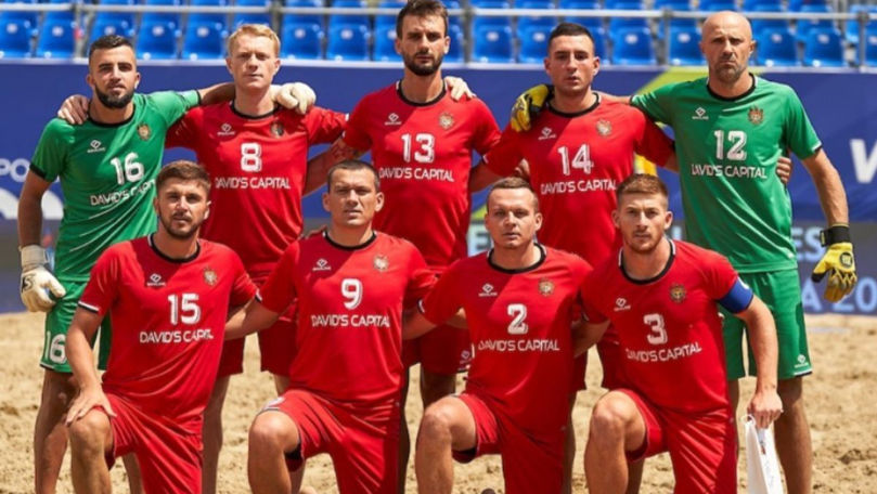 Fotbal pe plajă. Moldova a obținut locul șase la Jocurile Europene