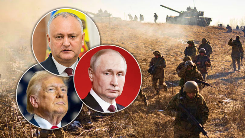 Dodon: Întâlnirea dintre Trump și Putin poate opri războiul din Ucraina