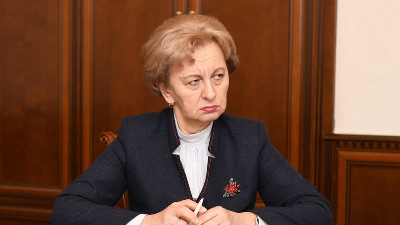 Председатель парламента Зинаида Гречаный. 