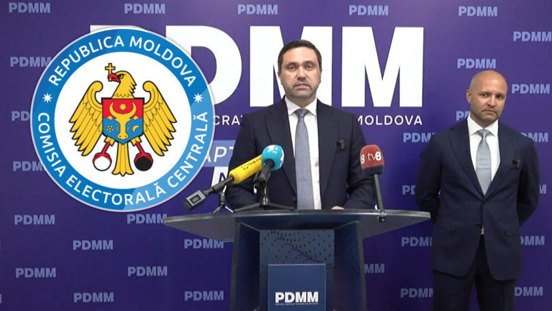 CEC a respins cererea PDMM de înregistrare la alegerile parlamentare