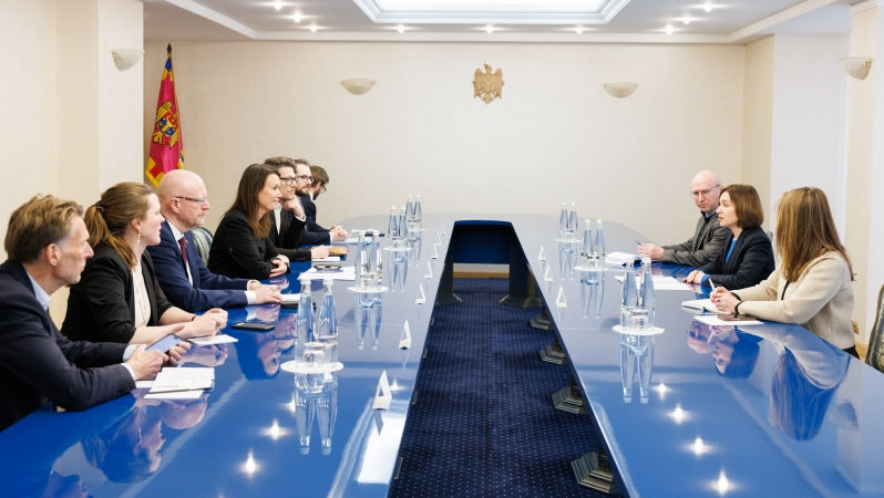 Aderarea la UE, discutată de Maia Sandu cu o delegație din Danemarca
