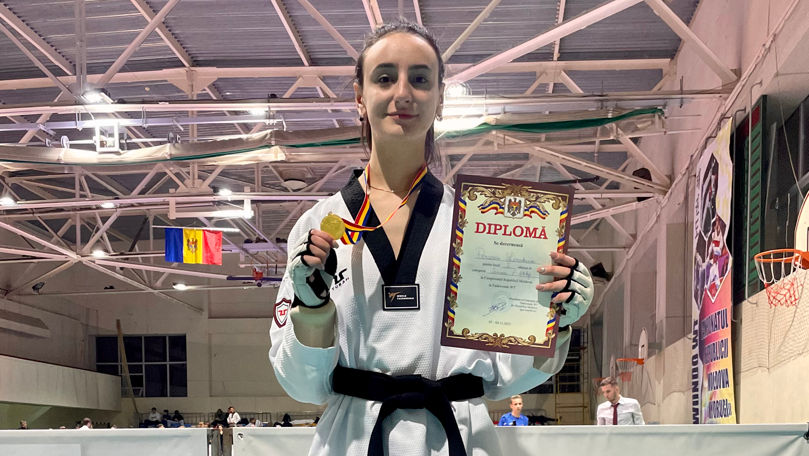 O moldoveancă, campioana țării la Taekwondo pentru a 11-a oară