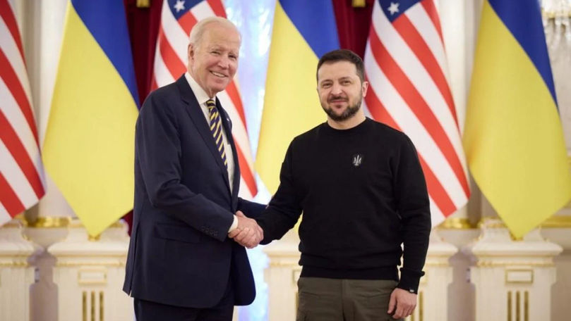 Biden anunță, la Kiev, un nou pachet de ajutor militar pentru Ucraina