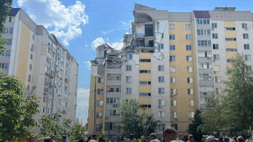Rusia: Un bloc locativ s-a prăbușit după o explozie de gaze