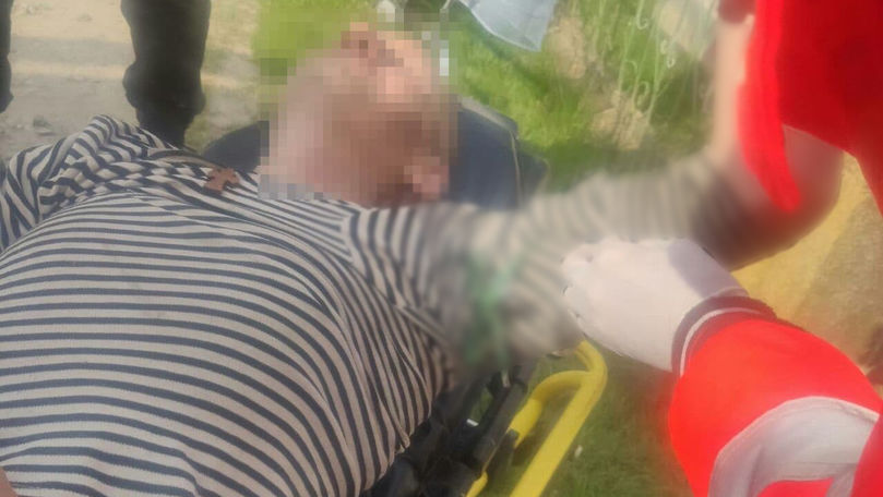 Un bărbat din Copanca a căzut de pe bicicletă peste un gard forjat