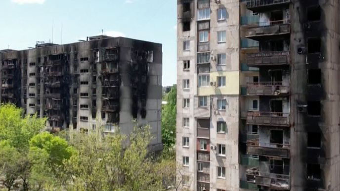 Imagini dezolante în Mariupol: Cum arată acum orașul bombardat de ruși