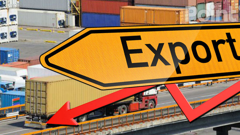 Exporturile R. Moldova, în scădere pentru a 26-a lună consecutiv: În iunie, minus 7%.