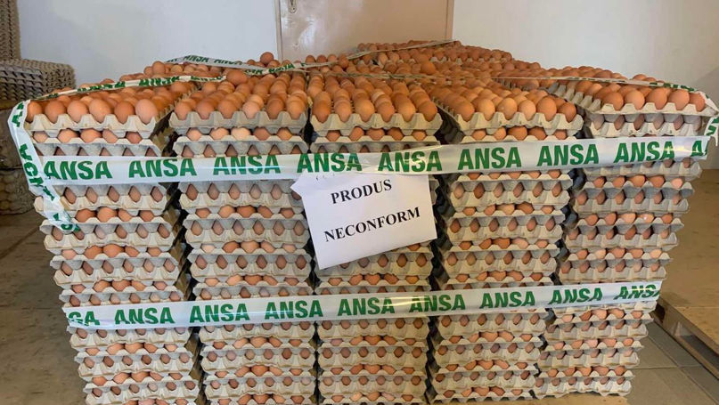 Un lot de ouă de găină, retras de pe piață. E infectat cu Salmonella