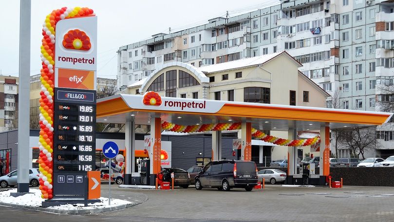 O nouă benzinărie Rompetrol în Chișinău (P)