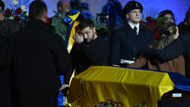 Kievul își ia rămas-bun de la cei decedați în accidentul aviatic