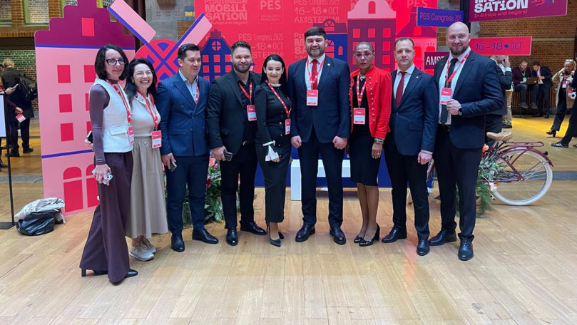 PSDE, la Congresul Partidului Socialiștilor Europeni de la Amsterdam