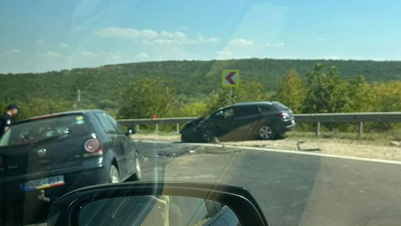 Grav accident în apropiere de Peresecina: Patru persoane, la spital