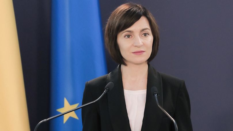 Президент Республики Молдова Майя Санду. 