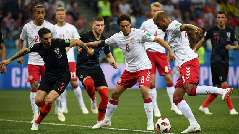 Croația a învins Danemarca și va întâlni Rusia în „sferturi”
