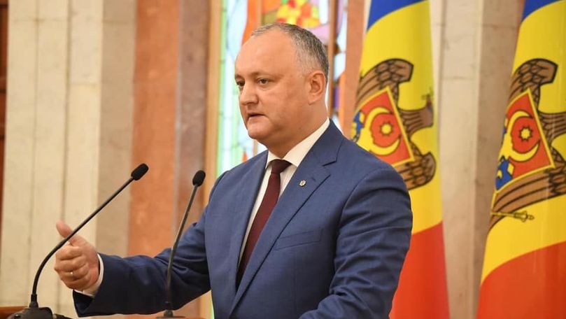 Dodon, către Sandu: Chem la calm și la recunoașterea greșelilor