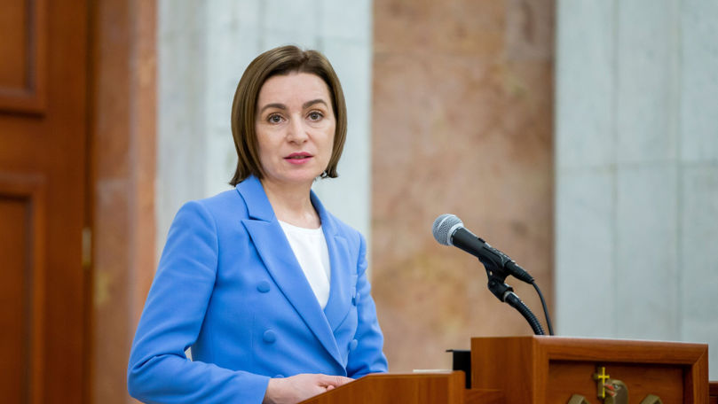 Maia Sandu îndeamnă Biserica să promoveze integrarea în UE