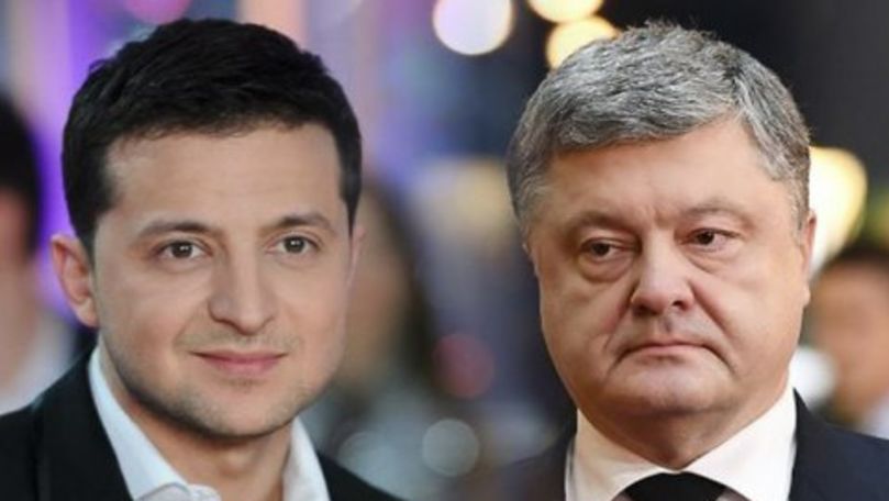 Zelenski: Voi termina în 5 ani, iar Poroșenko pe 22 aprilie