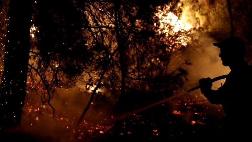 Incendii de vegetație în Grecia: Mai multe localități au fost evacuate