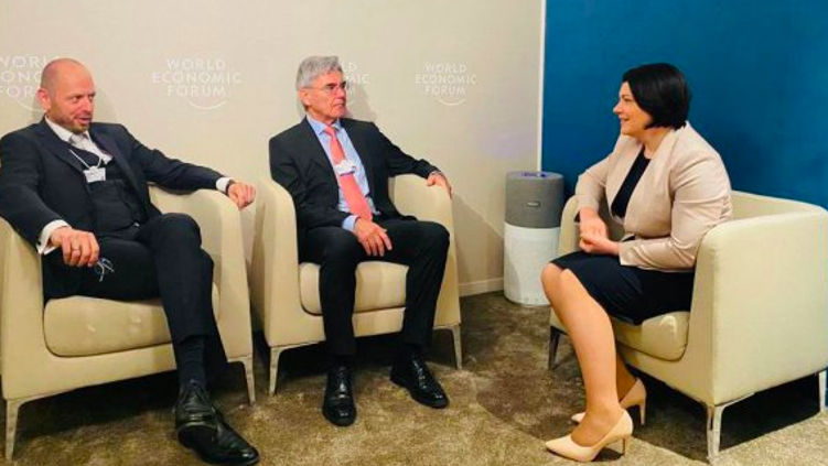 Гаврилица и руководство компании Siemens Energy обсудили аспекты энергобезопасности.