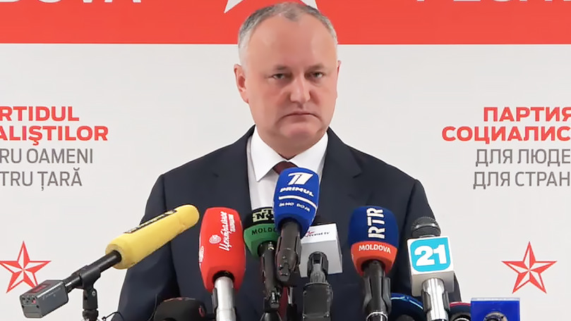 Лидер ПСРМ Игорь Додон.