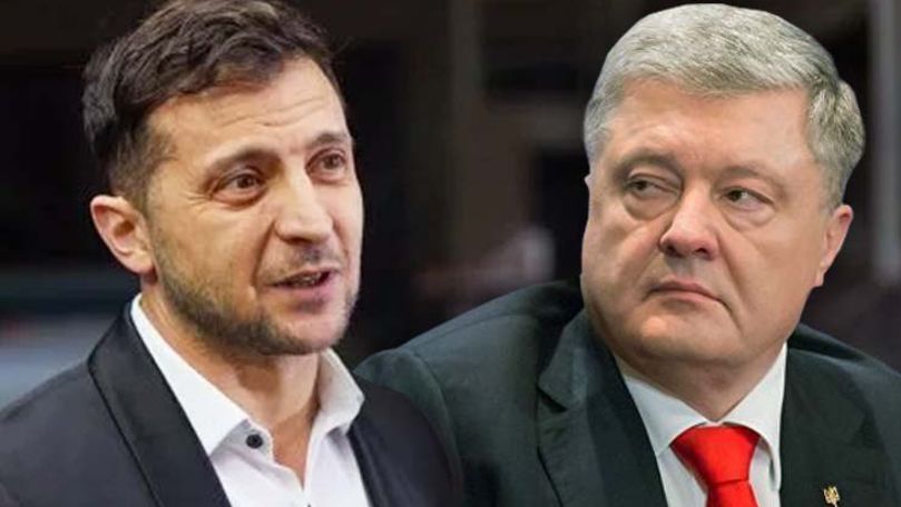 Zelenski îi recomandă lui Poroșenko să se retragă din politică