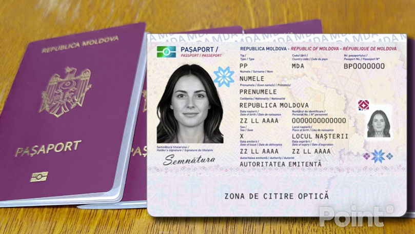 В Молдове появятся паспорта нового образца с поликарбонатной страницей и чипом.