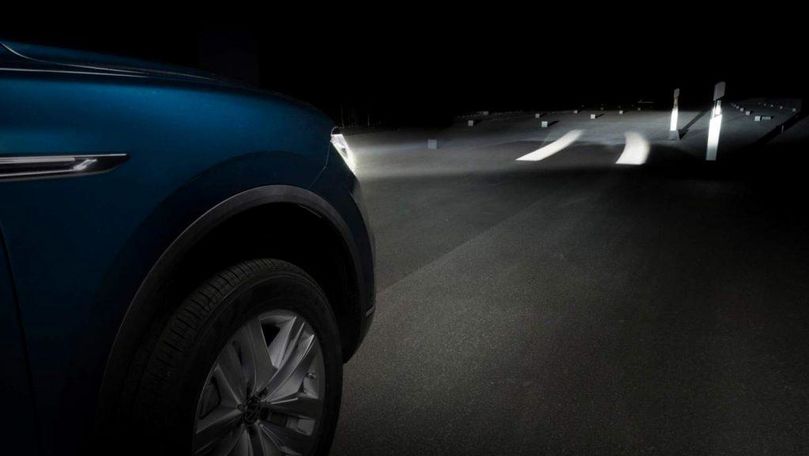 Volkswagen testează un sistem de iluminare interactiv