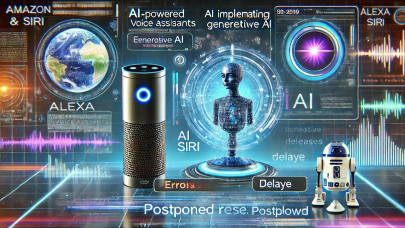 AI, sursă de stres la Apple și Amazon. De ce Alexa și Siri rămân în urmă