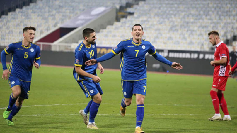 Liga Națiunilor: Naționala Moldovei încheie anul cu o înfrângere