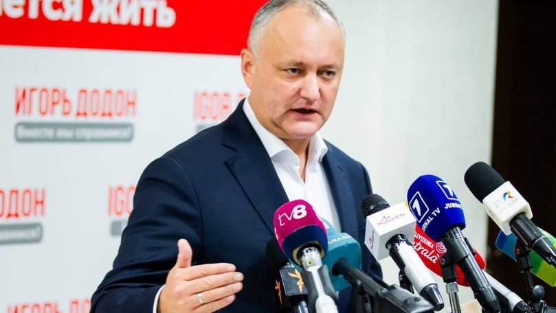 Действующий президент Молдовы Игорь Додон.  