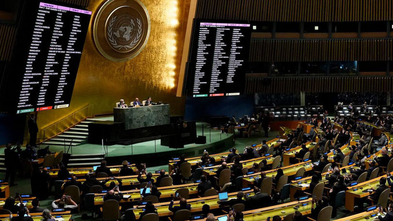 Молдова проголосовала за выплату Россией репараций Украине.